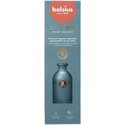 Bolsius bâtonnets parfumés 80ml bien-être boisé