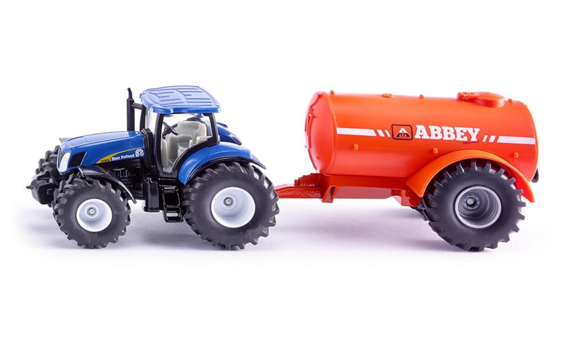Tracteur Siku avec citerne sous vide simple essieu