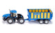 Siku 1947 New Holland avec wagon d'ensilage