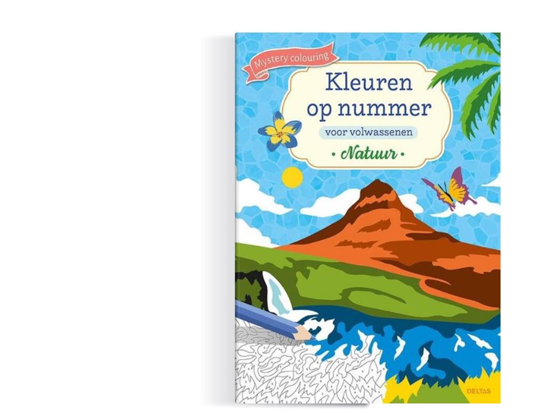 Deltas Color par numéro pour le livre de coloriage de la nature adulte
