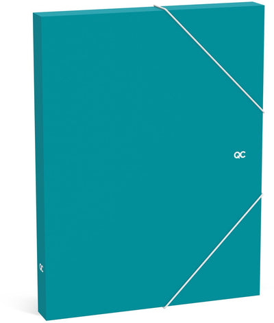 Boîte à documents couleur Qc - sarcelle