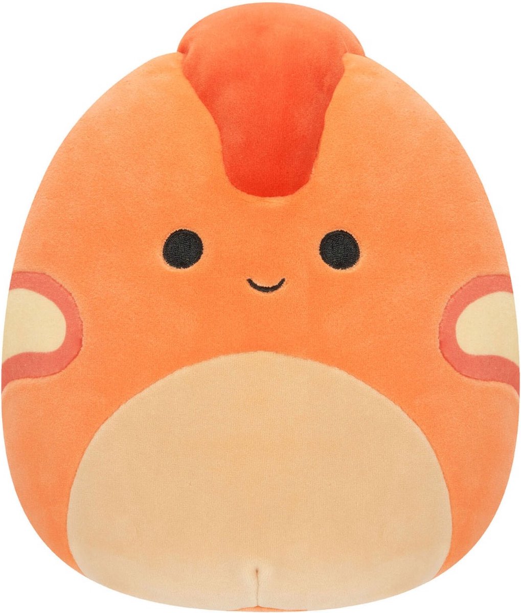 Peluche squishmallow Squishmallows - 19cm - Nichelle le dinosaure orange