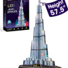 Cubic Fun 3d Puzzle Burj Khalifa avec éclairage LED