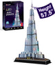 Cubic Fun 3d Puzzle Burj Khalifa avec éclairage LED