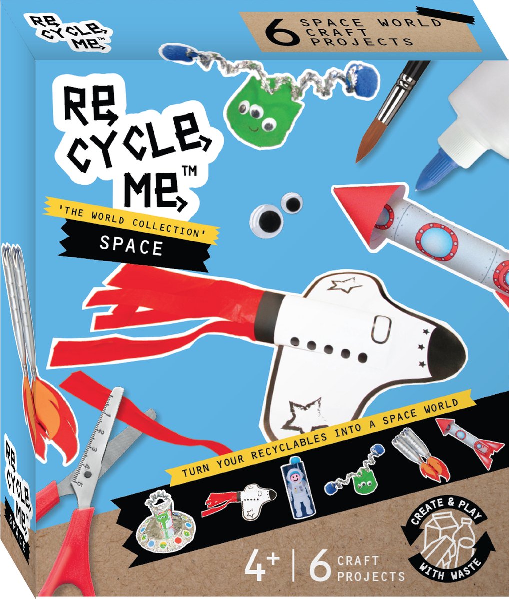 Re-cycle-me™ recycle-moi le monde spatial