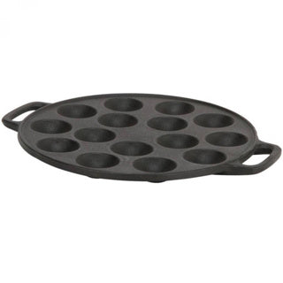 Plaque poffertjes sans marque en fonte