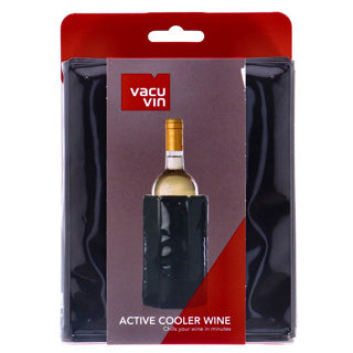 Refroidisseur à vin Vacu Fin noir | 2 pièces