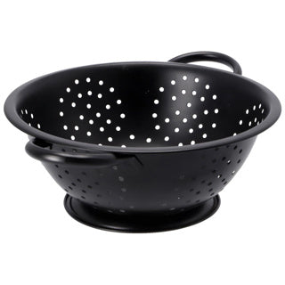 Passoire 24 cm noir mat