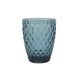 Verre diamant 22cl bleu