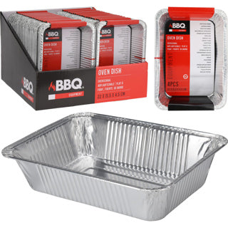 Récipient de préparation BBQ lot de 4 pièces | 36 pièces