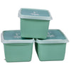 DBP DBP Alaska Boîtes congelées rectangulaires 1l 3 pièces Green