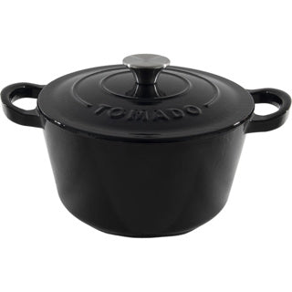 Poêle tomado en fonte noire 24 cm