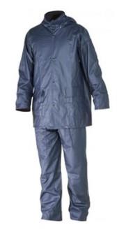 H-flexwear combinaison de pluie pu-stretch marine m