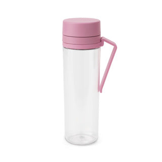 Brabantia make take gourde avec filtre à fruits - 500 ml - rose lilas