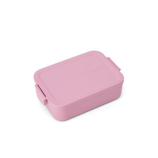Brabantia make take lunch box boîte à pain - moyen - plastique - rose lilas
