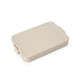 Brabantia make take lunch box boîte à pain - plate - plastique - beige tendre