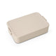 Brabantia make take lunch box boîte à pain - grande - plastique - beige tendre