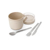 Brabantia make take tasse à soupe à emporter - 600 ml - plastique - beige tendre
