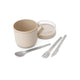 Brabantia make take tasse à soupe à emporter - 600 ml - plastique - beige tendre