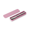 Brabantia make take set de couverts - à emporter - 3 pièces - rose lilas
