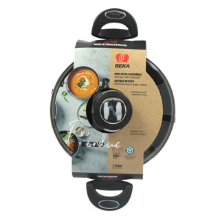 Beka Pro induct Sucrepan avec couvercle en verre de 20 cm