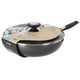 Beka pro induc wokpan 28 cm avec couvercle en verre