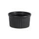 Crème brulee plat noir 9x5cm
