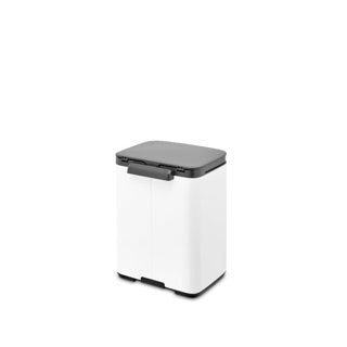 Brabantia bo seau de déchets, 4l - blanc