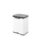 Brabantia bo seau de déchets, 7l - blanc