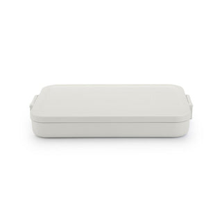 Brabantia brabantia faire la boîte à lunch plate m gris clair