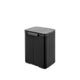 Brabantia bo seau de déchets, 7l - Matt Black