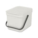 Brabantia gaspillement Bucket Toi 6L Gris clair