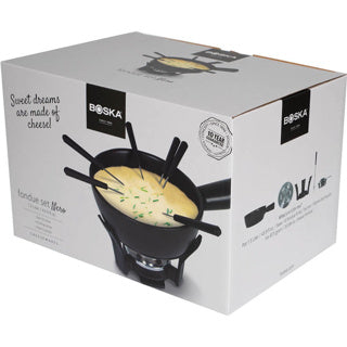 Boska service à fondue noir