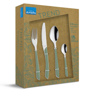 Amefa Cutlery Set Eclat 24-Piece Green