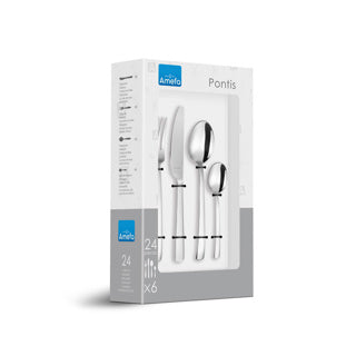 Amefa Cutlery Set 24-Ponce Pontis