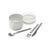 Brabantia yaourt coupe prendre 0,5 L de gris clair