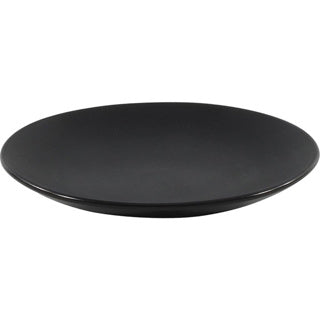 Assiette 21cm noir mat | 6 pièces
