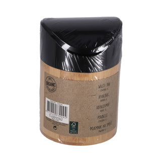 Autres marques Waste Bin 1L Bamboo Black