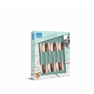 Amefa Teaspoons Copper 6 pièces