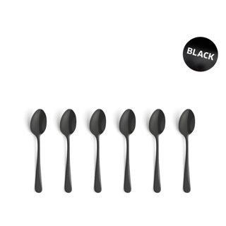 Amefa Teaspoons Black 6 pièces