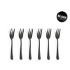 Amefa Cake Fork Black 6 pièces