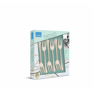 Amefa Cakes Fork Champagne 6 pièces