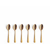 Amefa Austin Teaspoons Gold 6 pièces