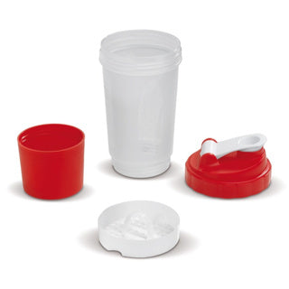 Plastique Shaker avec compartiment de rangement