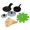 Green Chef Greenchef Pan set 14 pièces noir