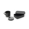 Brabantia Lunch Set Faire prendre 2 pièces gris foncé