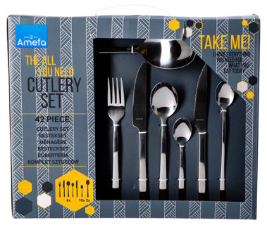 Amefa Cutlery Set Manille 42 pièces