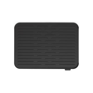 Brabantia sinkide silicone droripmat - gris foncé