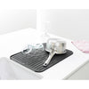 Brabantia sinkide silicone droripmat - gris foncé