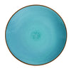 Assiette plate turquoise Feeling 26,5 cm